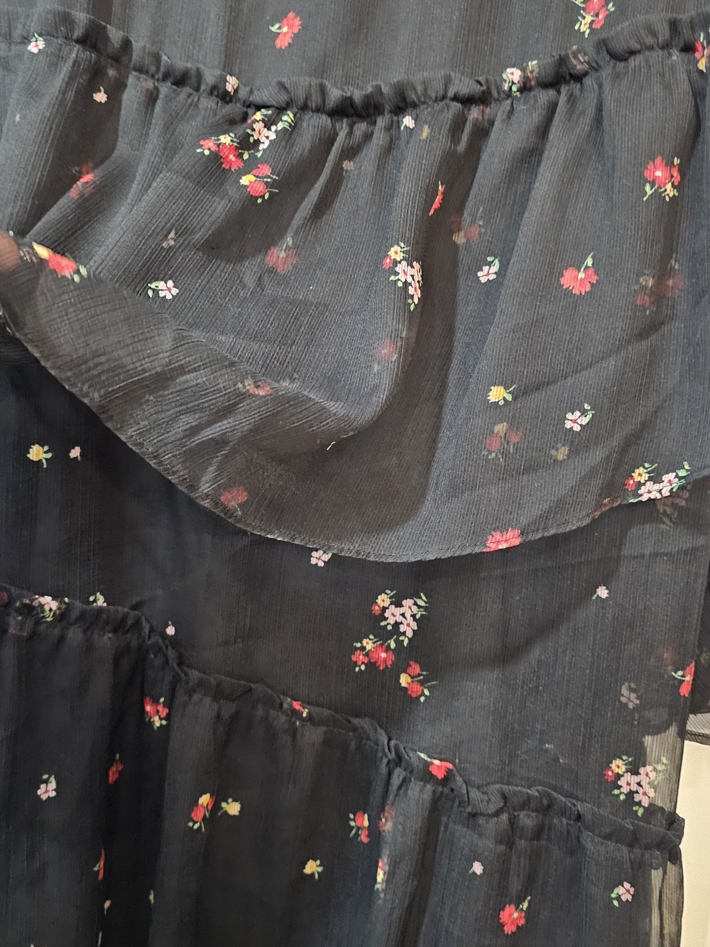 Who What Wear Black Dark Cottagecore Witchy Boho Size XXL Fairycore{Bx26} - Picture 9 of 11
